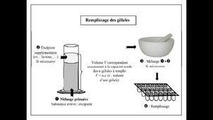 Préparation de gélules
